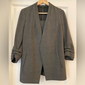 Power Hip Blazer and matching mini skirt